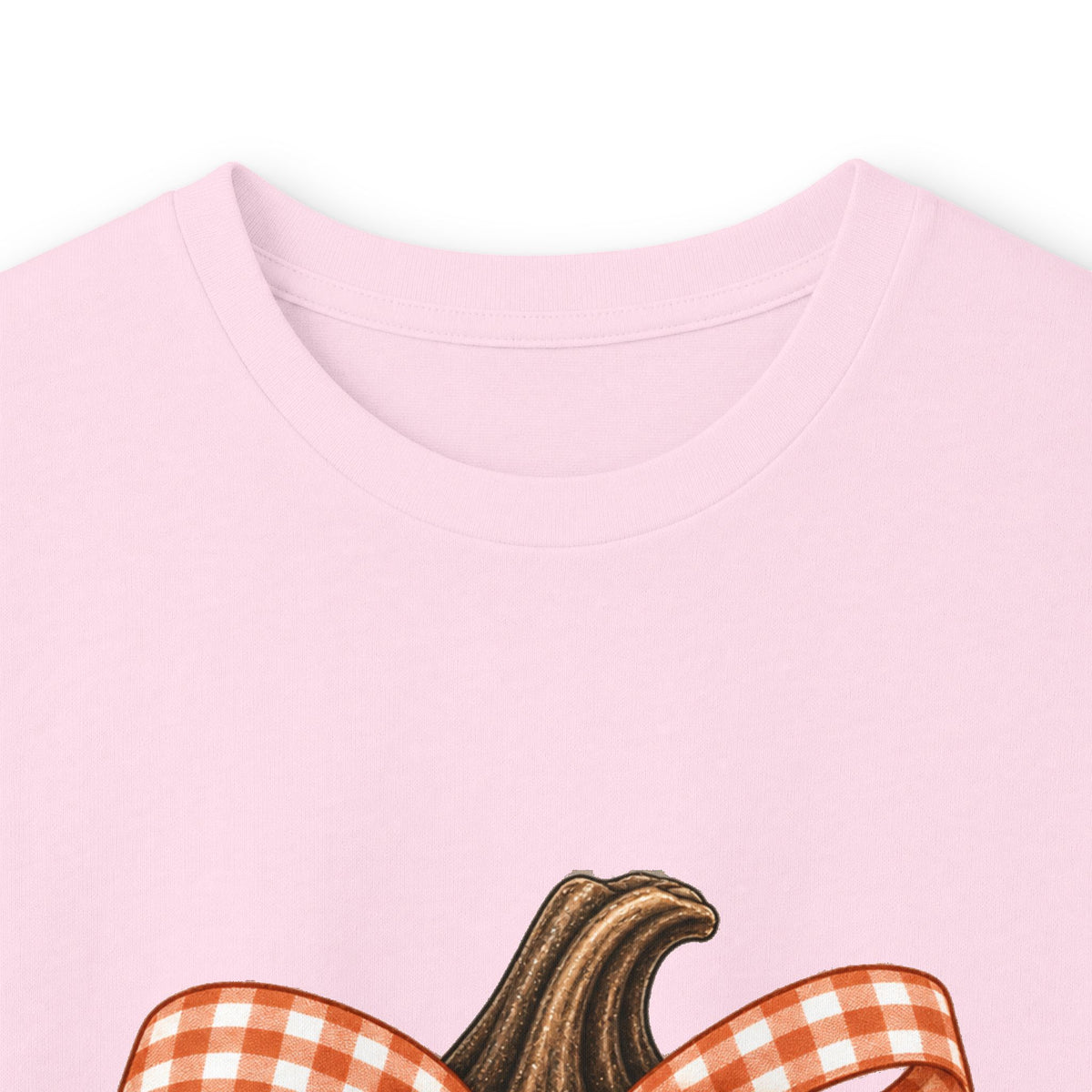 Leopard Print Pumpkin Long Sleeve Tee