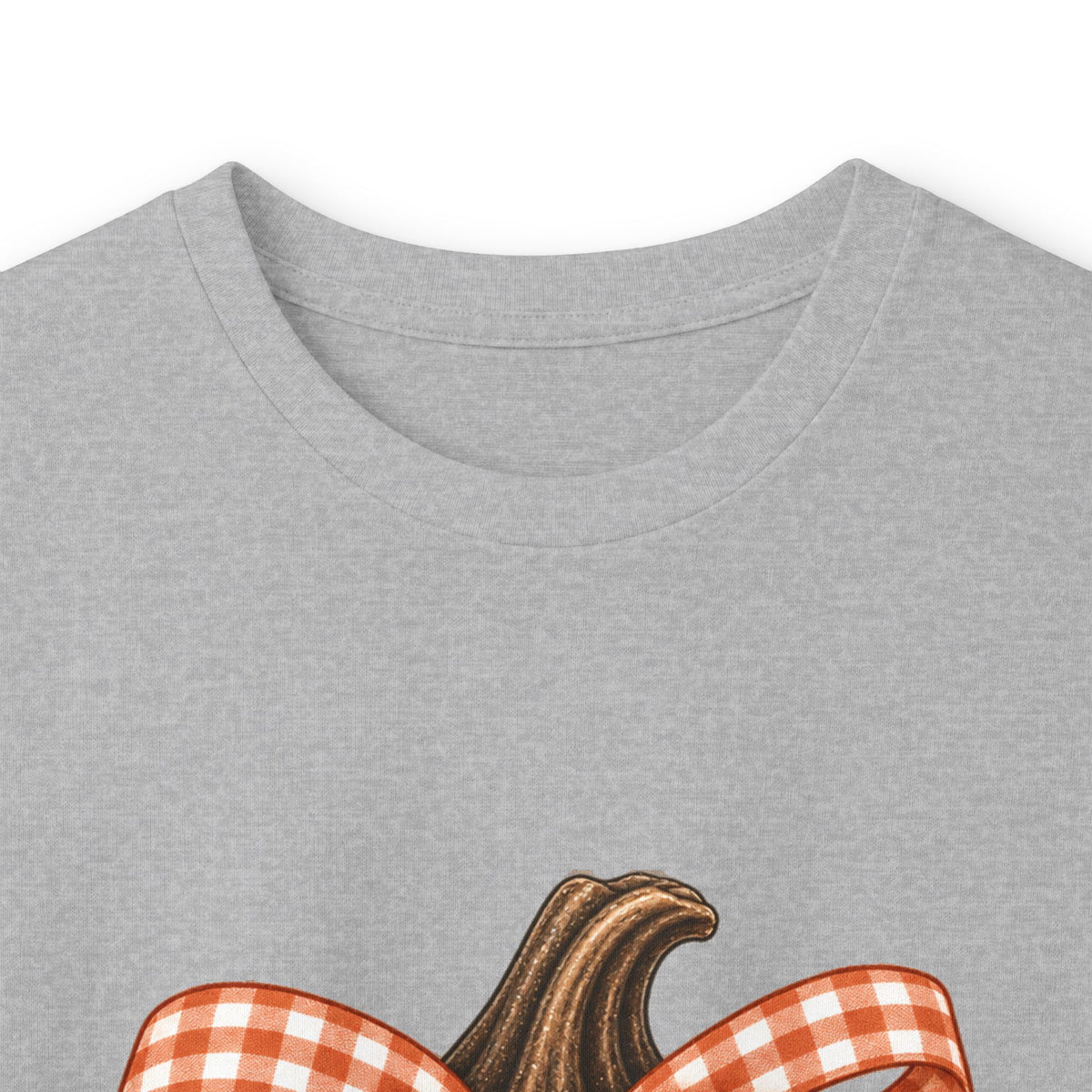 Leopard Print Pumpkin Long Sleeve Tee