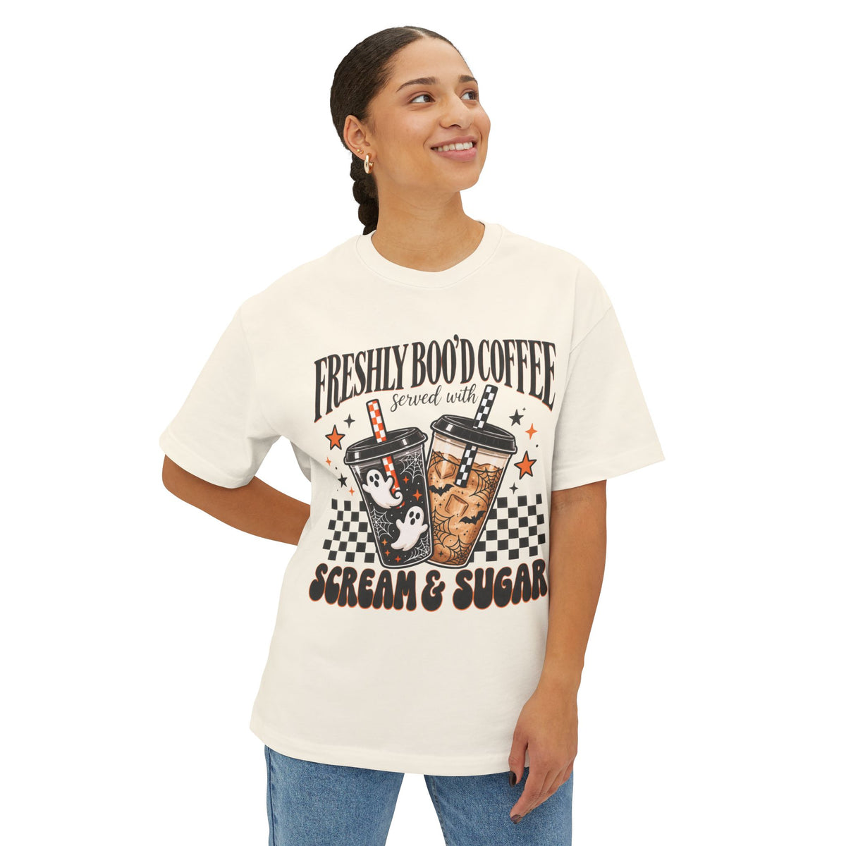 Freshly Boo'd Coffee Graphic Shirt