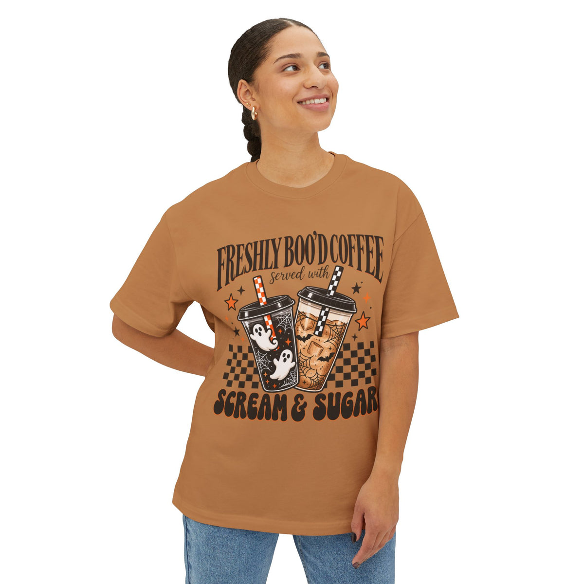 Freshly Boo'd Coffee Graphic Shirt