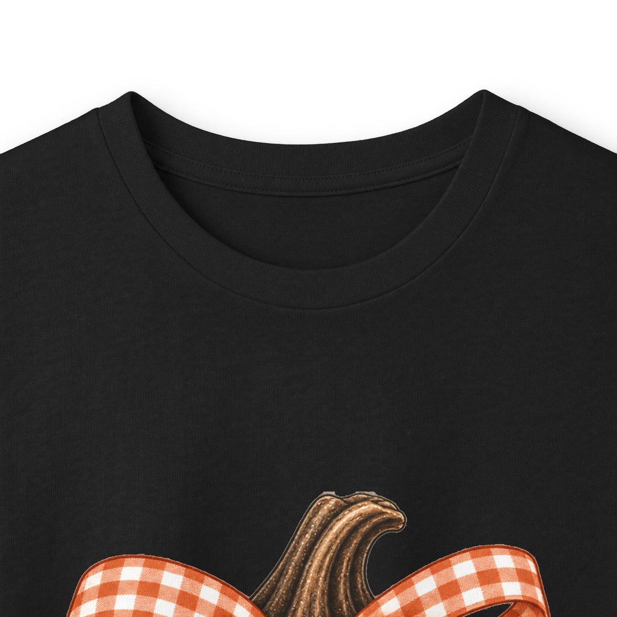 Leopard Print Pumpkin Long Sleeve Tee