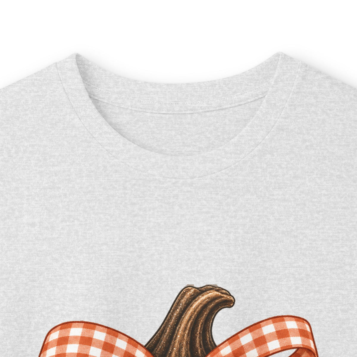 Leopard Print Pumpkin Long Sleeve Tee