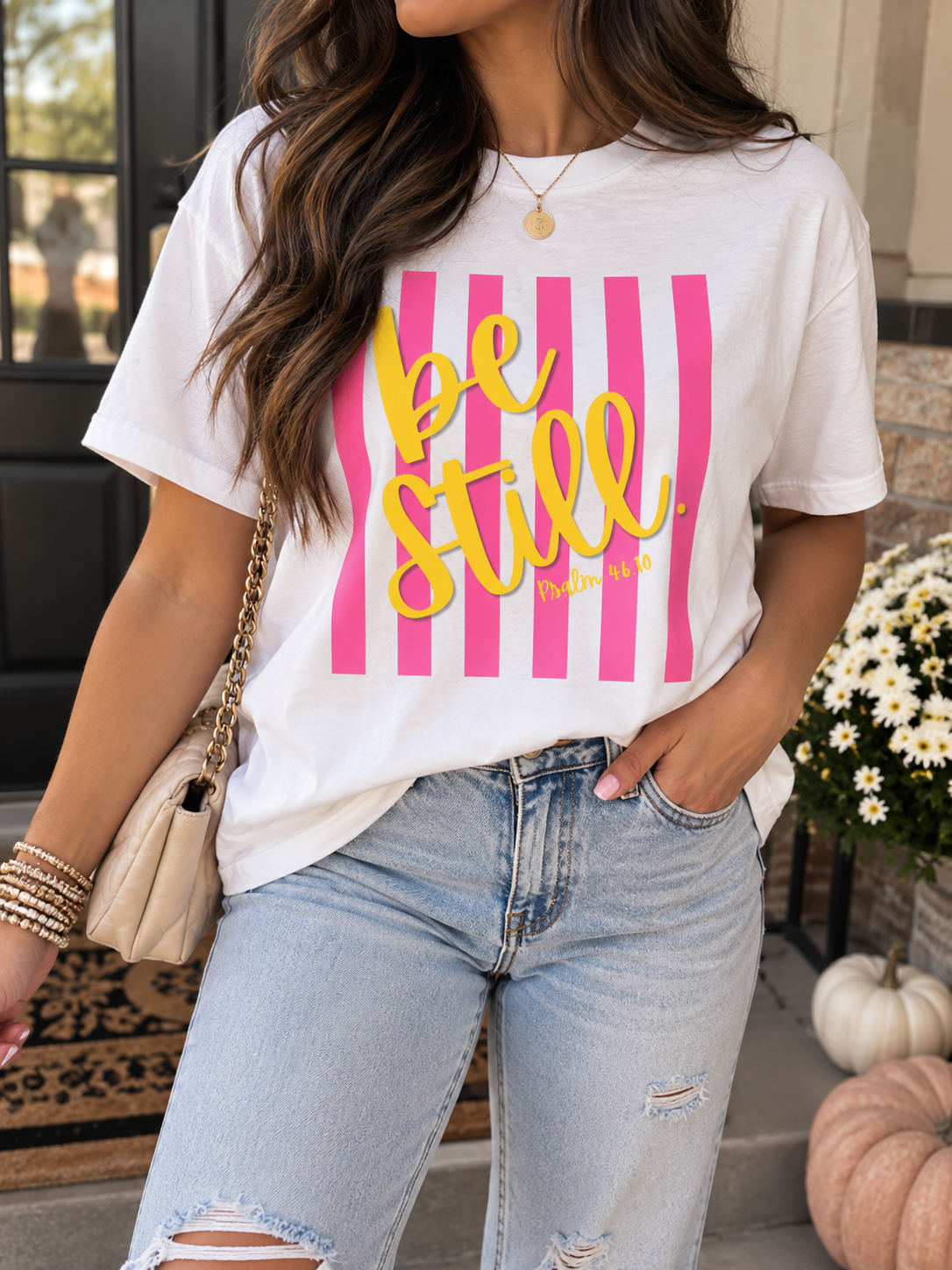 Be Still Striped Tee