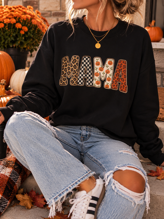 Mama Fall Crewneck Sweatshirt
